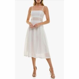 Socialite Tiered Midi Sundress